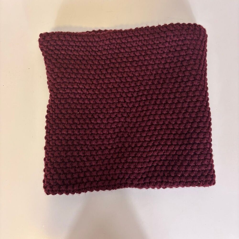Ecote Urban Outfitters‎ Maroon Knit Neck Warmer Scarf Women's